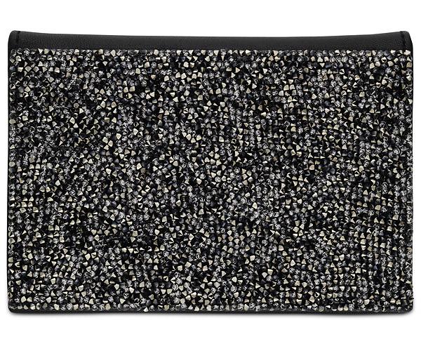 Swarovski Swarovski Glam Rock Black Flap Card Holder
