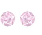 Swarovski Swarovski Points Of Light Pierced Earrings Pink Rhodium-plated
