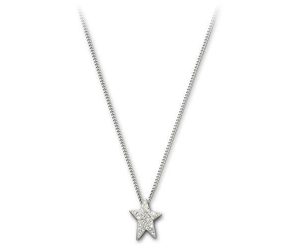 Swarovski Swarovski Flicker Star Pendant White Rhodium-plated