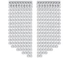 Swarovski Swarovski Fit Pierced Earrings White Rhodium-plated