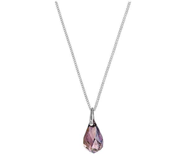 Swarovski Swarovski Energic Small Pendant Purple Rhodium-plated