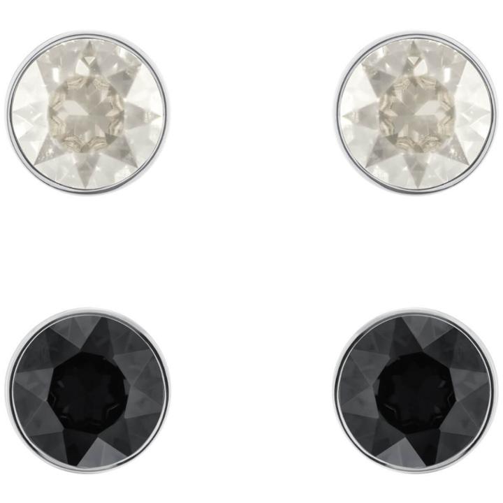 Swarovski Madyson Pierced Earring Set, Gray, Mixed Plating