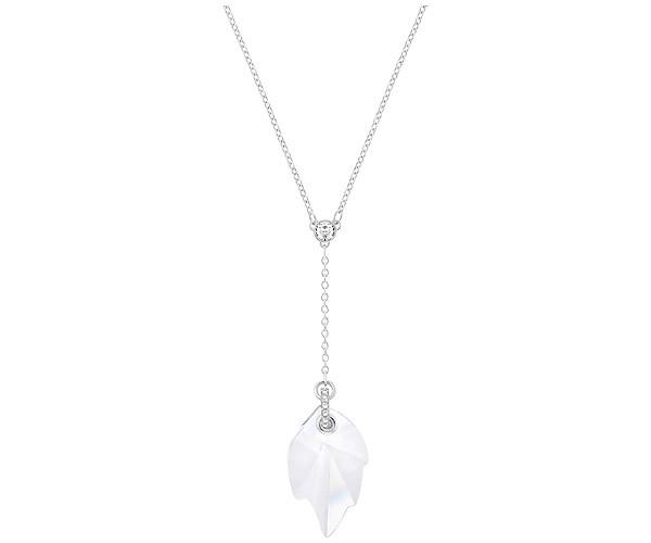 Swarovski Swarovski Medley Leaf Necklace White Rhodium-plated