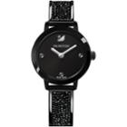 Swarovski Cosmic Rock Watch, Metal Bracelet, Black, Black Tone