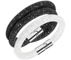 Swarovski Swarovski Stardust Bracelet Set Teal Rhodium-plated