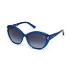 Swarovski Da-yu Transparent Blue Sunglasses