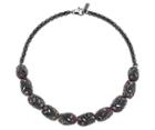 Swarovski Swarovski Moselle Necklace, Black Rhodium Plating Gray Rhodium-plated