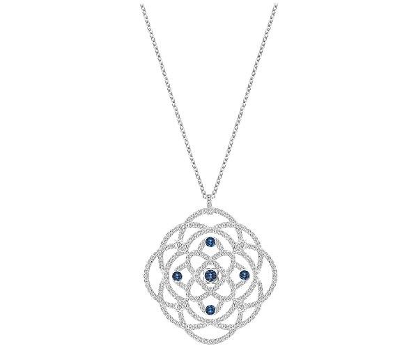 Swarovski Swarovski Daylight Medium Pendant Teal Rhodium-plated