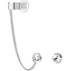 Swarovski Jean Paul Gaultier For Atelier Swarovski, Reverse Hoop Pierced Earrings