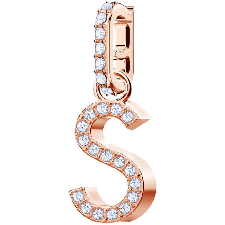Swarovski Swarovski Remix Collection Charm S, White, Rose Gold Plating