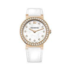 Swarovski Citra Sphere White Rose Gold Tone Watch