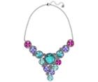 Swarovski Swarovski Ego Large Necklace Dark Multi Rhodium-plated