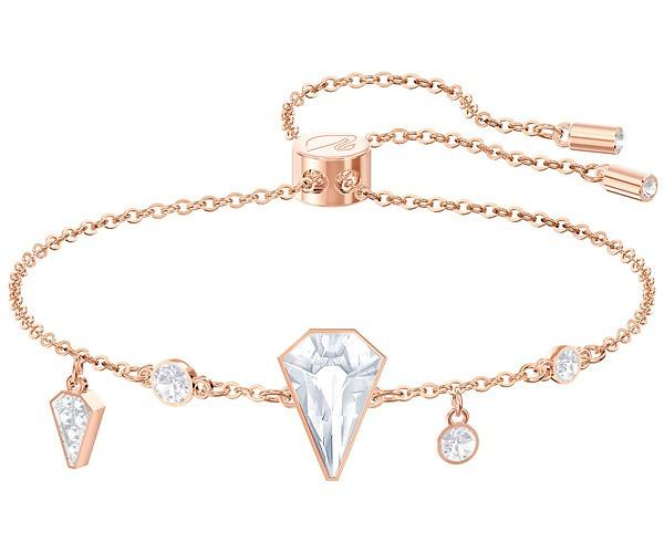 Swarovski Swarovski Lucy Kite Bracelet, White, Rose Gold Plating White Rose Gold-plated