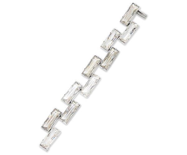 Swarovski Swarovski Nile Bracelet, Palladium Plating White Rhodium-plated