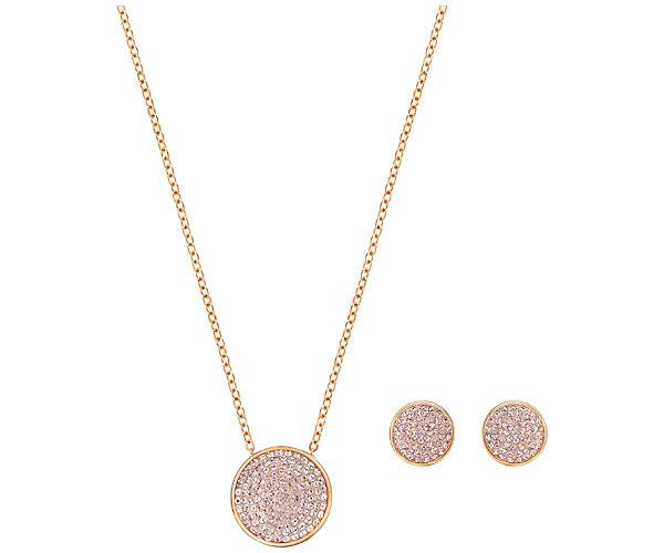 Swarovski Swarovski Fun Set Pink Rose Gold-plated