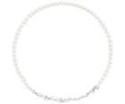 Swarovski Swarovski Louison Pearl Necklace, White, Rhodium Plating White Rhodium-plated