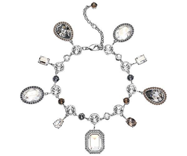 Swarovski Swarovski Tabitha Simmons Bracelet, Gray, Palladium Plating Gray Rhodium-plated