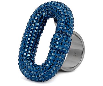 Swarovski Swarovski Atelier Swarovski By Juan Carlos Obando, Roxbury Ring  Rhodium-plated