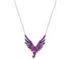 Swarovski Swarovski Hearty Necklace, Small, Multi-colored, Palladium Plating Dark Multi Rhodium-plated