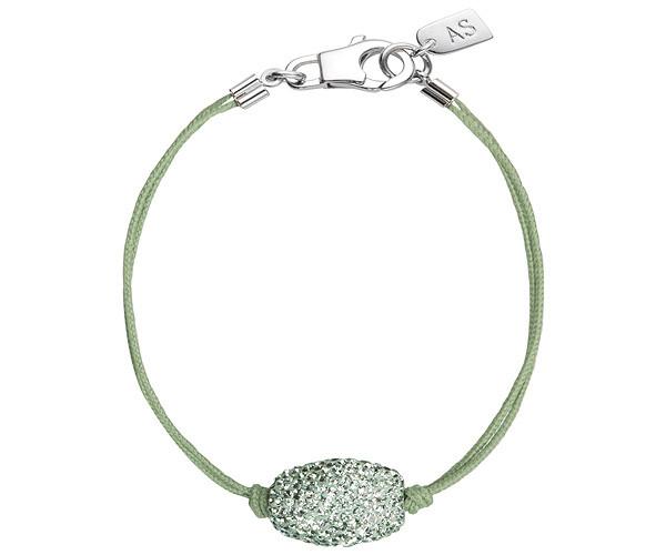 Swarovski Swarovski Atelier Swarovski, Un Bracelet Green Rhodium-plated