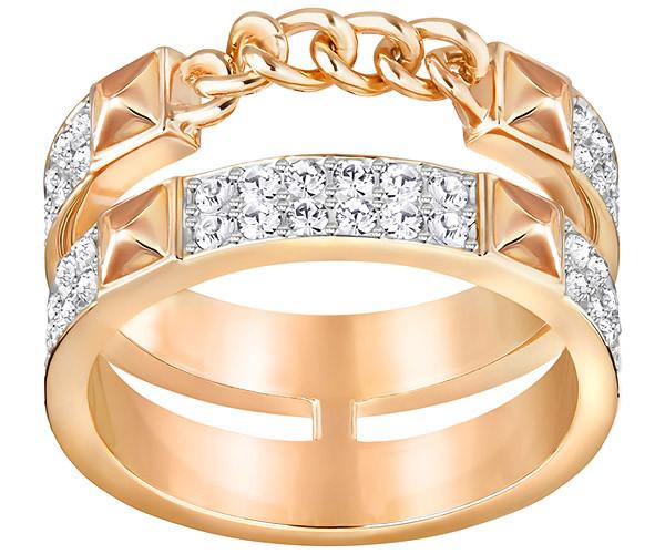 Swarovski Swarovski Fiction Ring White Rose Gold-plated