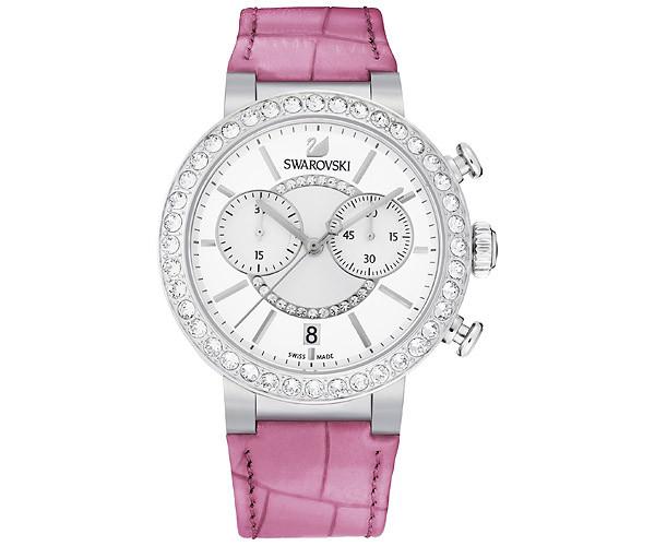 Swarovski Swarovski Citra Sphere Chrono Pink Watch  Stainless Steel