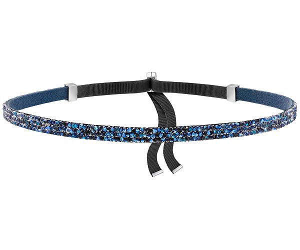 Swarovski Swarovski Crystaldust Choker, Blue White Stainless Steel
