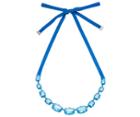 Swarovski Swarovski Jewel-y Mchue-y Large Necklace, Light Blue Matt Varnish Aqua Rhodium-plated