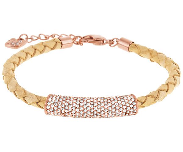 Swarovski Swarovski Stone Bracelet Gray Rose Gold-plated