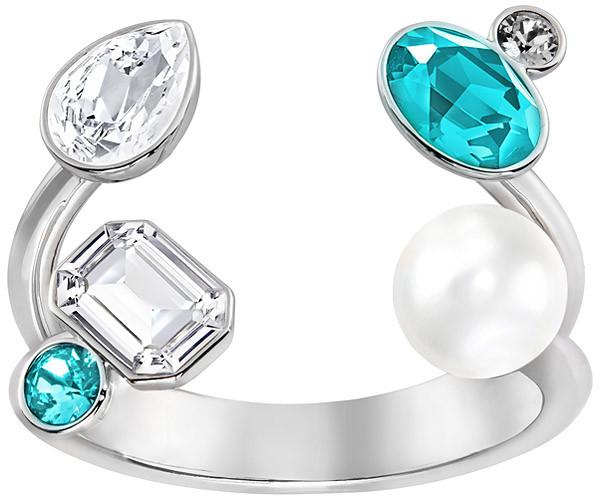Swarovski Swarovski Extra Large Open Ring Light Multi Rhodium-plated