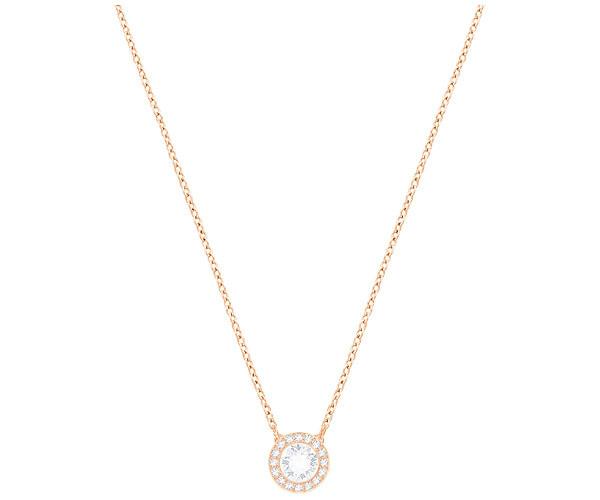 Swarovski Swarovski Angelic Pendant, White, Rose Gold Plating White Rose Gold-plated