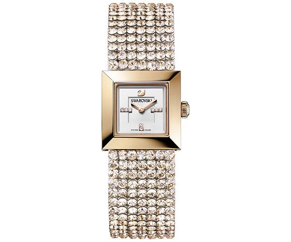 Swarovski Swarovski Elis Mini Mesh Rose Gold Tone Watch Pink Rose Gold-plated