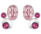 Swarovski Swarovski Calmly Pierced Earrings  Rhodium-plated