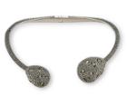 Swarovski Swarovski Atelier Swarovski Core Collection, Moselle All-around Choker Gray Rhodium-plated