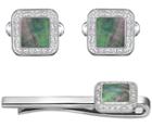 Swarovski Effect Square Set