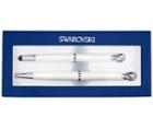 Swarovski Swarovski Crystal Starlight Ballpoint,  Stylus Pen Set, White