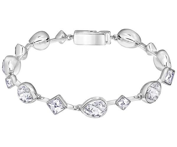 Swarovski Swarovski Folk Bracelet White Rhodium-plated