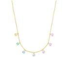 Swarovski Swarovski Attract Choker, Multi-colored, Gold Plating Light Multi Gold-plated