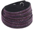 Swarovski Swarovski Slake Deluxe Triple Wrap Bracelet Dark Multi