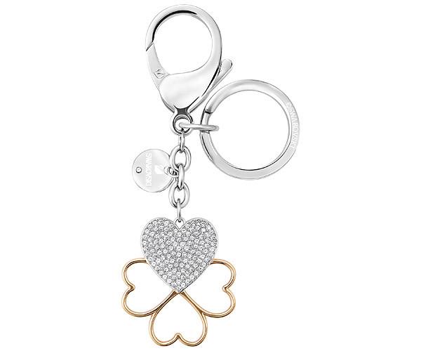Swarovski Swarovski Cupid Bag Charm, White, Mixed Plating  Rose Gold-plated