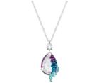 Swarovski Swarovski Hearty Pendant, Multi-colored, Palladium Plating Light Multi Rhodium-plated