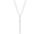 Swarovski Swarovski Cubist Long Pendant White Rhodium-plated