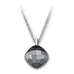 Swarovski Lea Jet Hematite Pendant