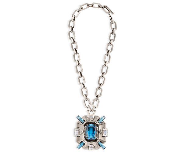 Swarovski Swarovski Cristaux Deco Large Pendant, Ruthenium Plating White Rhodium-plated