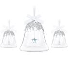 Swarovski Swarovski Christmas Bell Ornament Set 2016 Clear Crystal