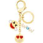 Swarovski Humorist Wow Bag Charm, Gold Tone, Gold Plating