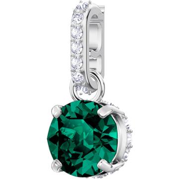 Swarovski Swarovski Remix Collection Charm, May, Green, Rhodium Plating