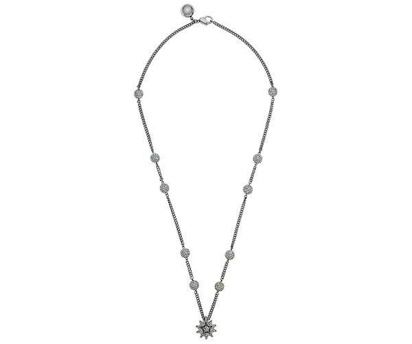 Swarovski Swarovski Kalix Pendant, Gunmetal Plating Green