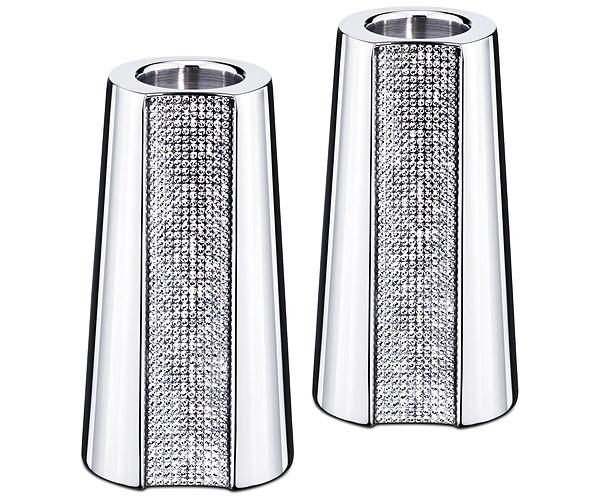 Swarovski Swarovski Ambiray Candleholders, Small (set Of 2) Clear Crystal