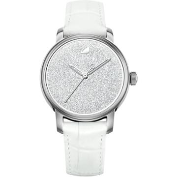 Swarovski Crystalline Hours Watch, White